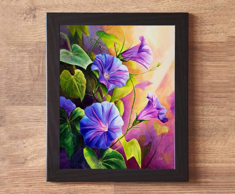 Original Other Floral Painting by Lucia Verdejo