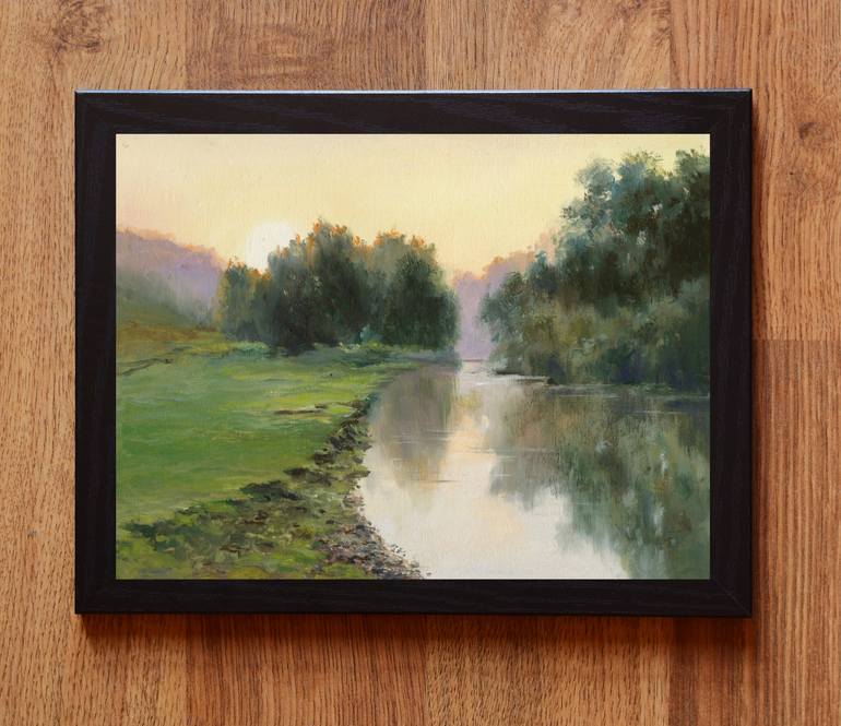 Original Realism Landscape Painting by Lucia Verdejo
