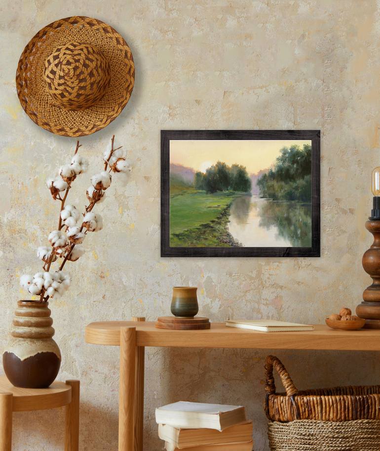 Original Realism Landscape Painting by Lucia Verdejo