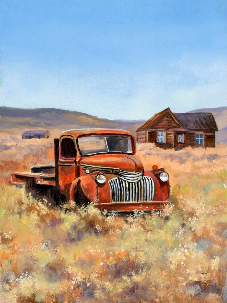 Print of Realism Car Paintings by Lucia Verdejo