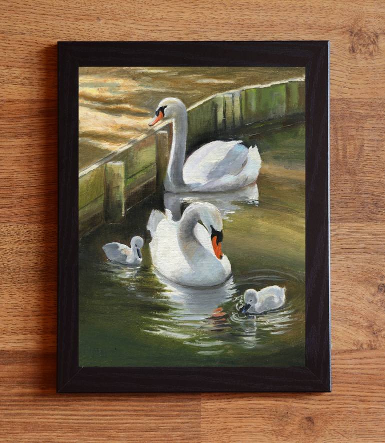 Original Realism Animal Painting by Lucia Verdejo