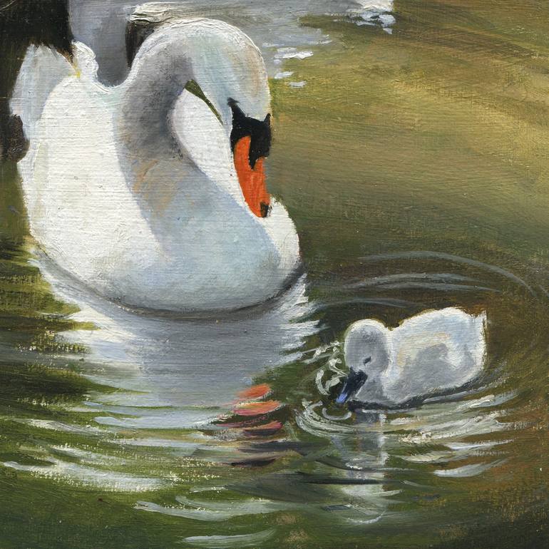 Original Realism Animal Painting by Lucia Verdejo
