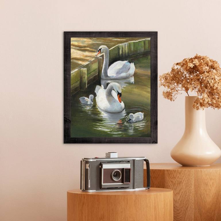 Original Realism Animal Painting by Lucia Verdejo