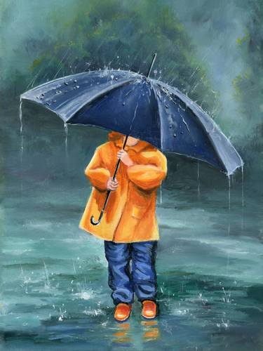 Original Realism Children Paintings by Lucia Verdejo