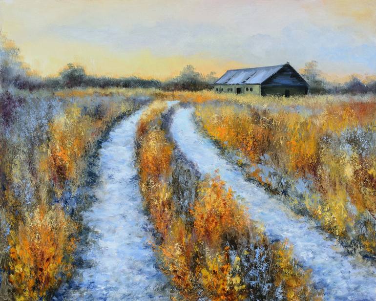 Print of Realism Landscape Paintings by Lucia Verdejo