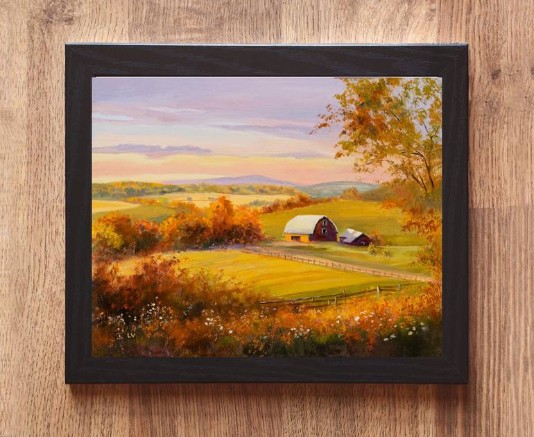 Original Realism Landscape Painting by Lucia Verdejo