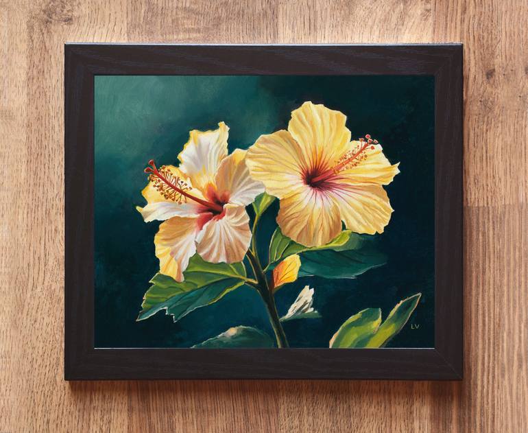 Original Realism Floral Painting by Lucia Verdejo