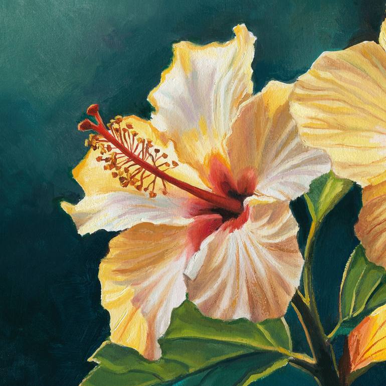 Original Realism Floral Painting by Lucia Verdejo