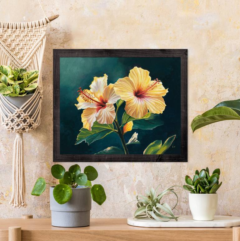 Original Realism Floral Painting by Lucia Verdejo