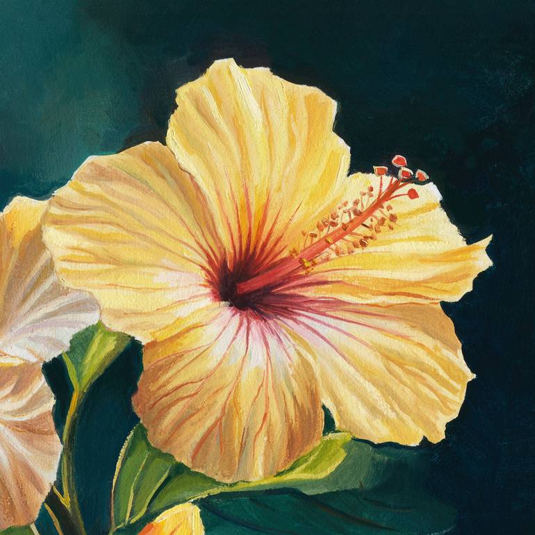 Original Realism Floral Painting by Lucia Verdejo