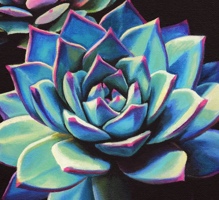 Original Realism Floral Painting by Lucia Verdejo