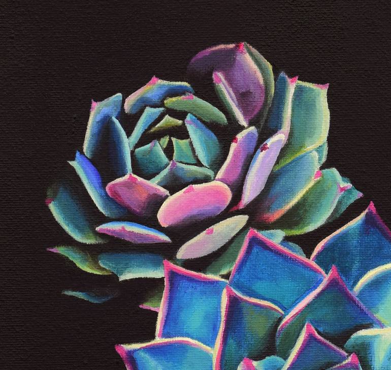 Original Realism Floral Painting by Lucia Verdejo