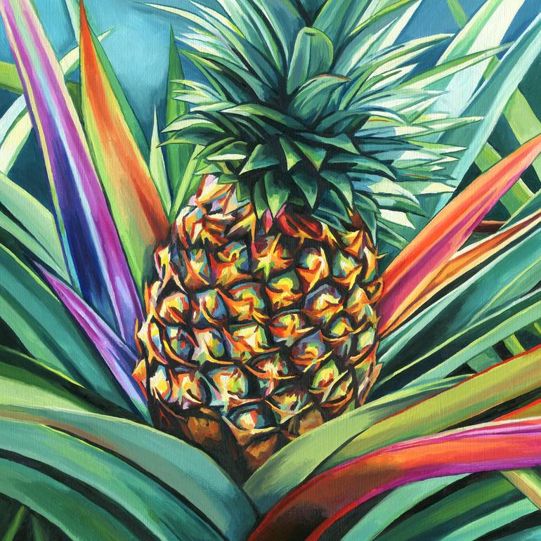 Original Realism Botanic Painting by Lucia Verdejo