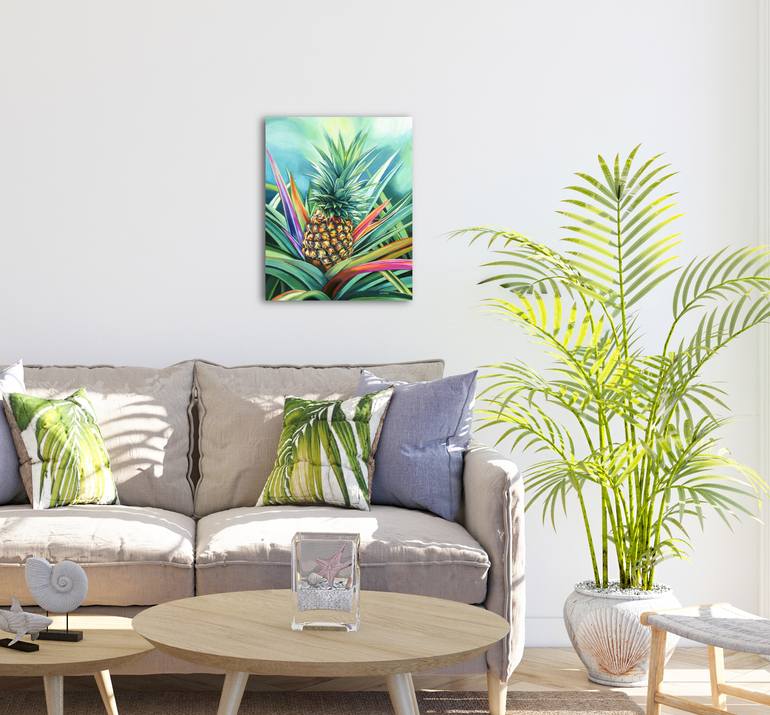 Original Realism Botanic Painting by Lucia Verdejo