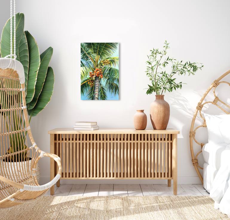 Original Modernism Beach Painting by Lucia Verdejo