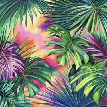 Print of Abstract Botanic Paintings by Lucia Verdejo