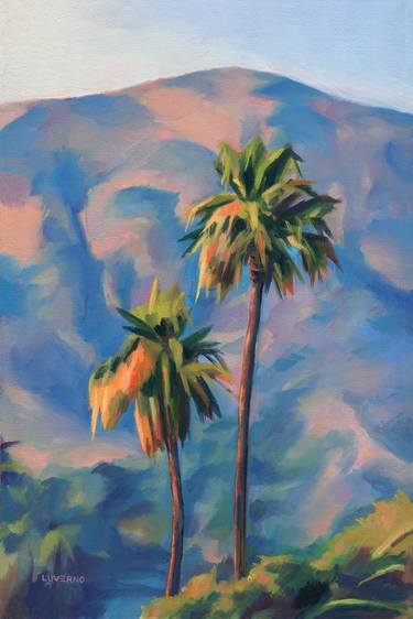Palm Springs desert painting, 'Palm Springs colors' thumb