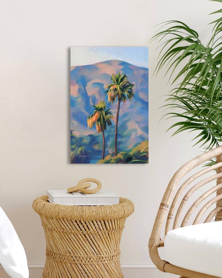 Original Impressionism Landscape Painting by Lucia Verdejo