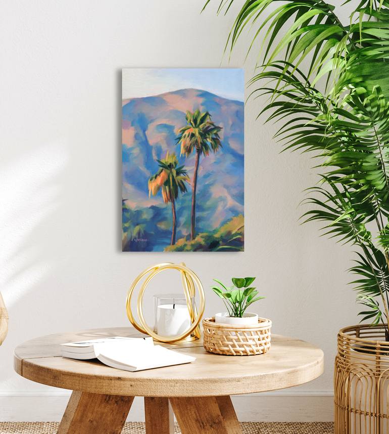 Original Impressionism Landscape Painting by Lucia Verdejo