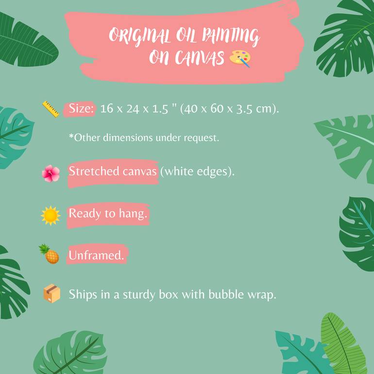 Original Photorealism Beach Painting by Lucia Verdejo