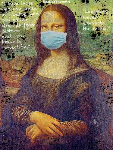 Mona Lisa - Mask It - (Protection of Art) thumb
