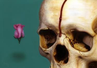 Print of Fine Art Mortality Paintings by Mick J