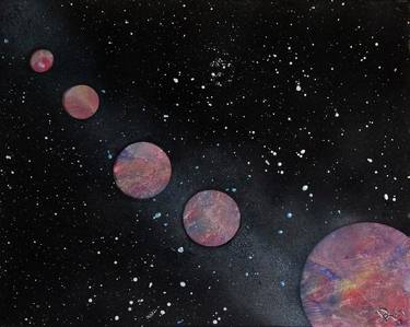 Print of Abstract Outer Space Paintings by Douglas McDonough