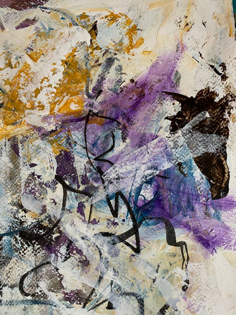 Original Abstract Expressionism Abstract Painting by Robin Bateman Sturis