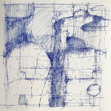 Print of Abstract Expressionism Abstract Drawings by David Burr