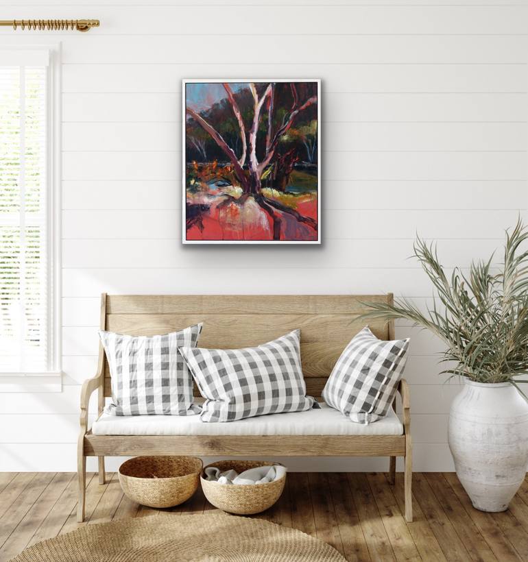 Original Abstract Landscape Painting by Kathryn Fenton
