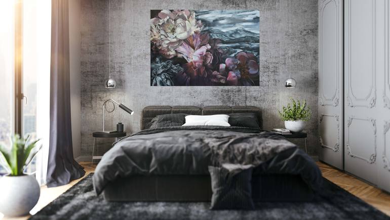 Original Surrealism Fantasy Painting by Kathryn Fenton