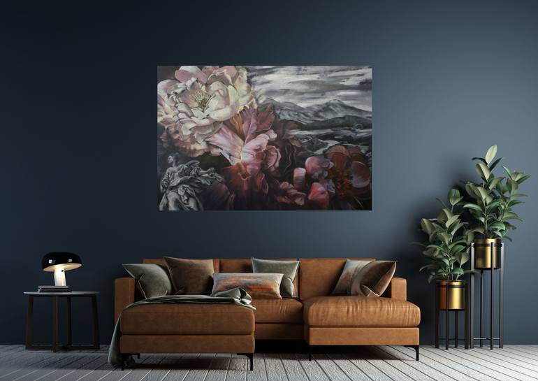 Original Surrealism Fantasy Painting by Kathryn Fenton