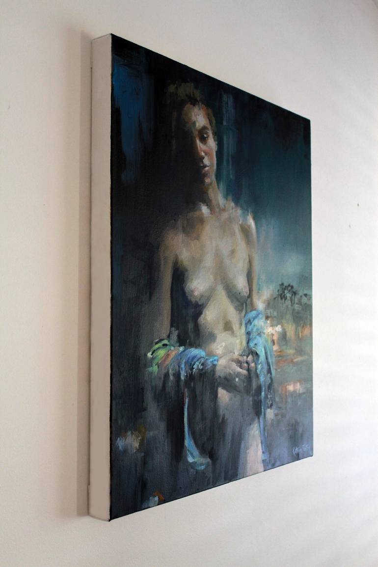 Original Nude Painting by Kathryn Fenton