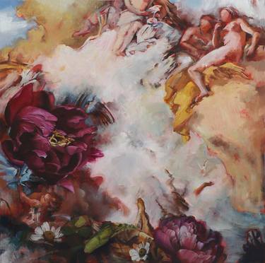 Original Figurative Fantasy Paintings by Kathryn Fenton