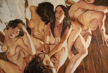 Original Nude Painting by Mark Bennett