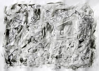 Original Abstract Drawings by Paolo Mennea