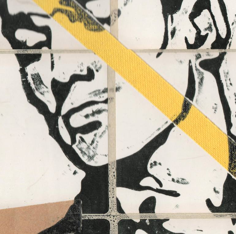 Original Conceptual Pop Culture/Celebrity Printmaking by Paolo Mennea