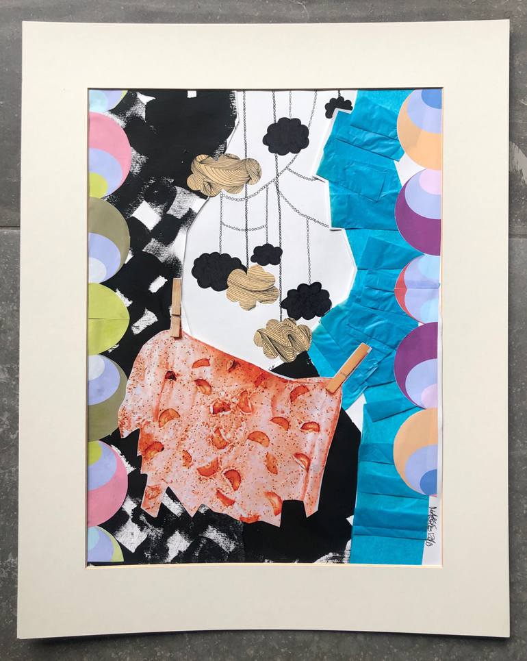 Original  Collage by maggie kempinska