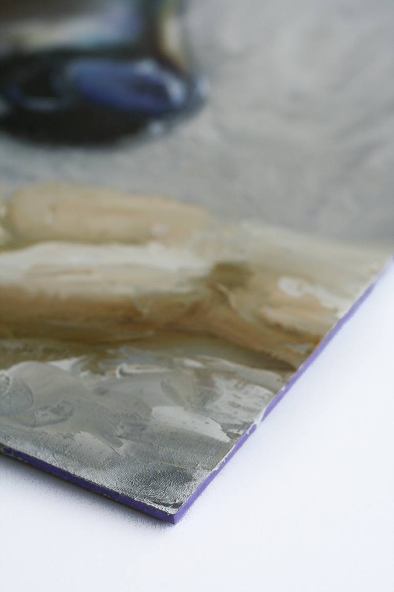 Original Impressionism Animal Painting by Alona M