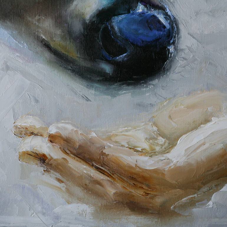 Original Impressionism Animal Painting by Alona M