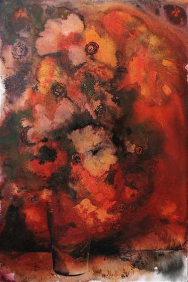 Original Abstract Expressionism Abstract Paintings by Elham Razani