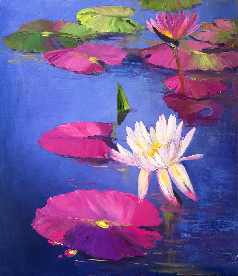 Print of Photorealism Floral Paintings by Daryna Ivashchenko