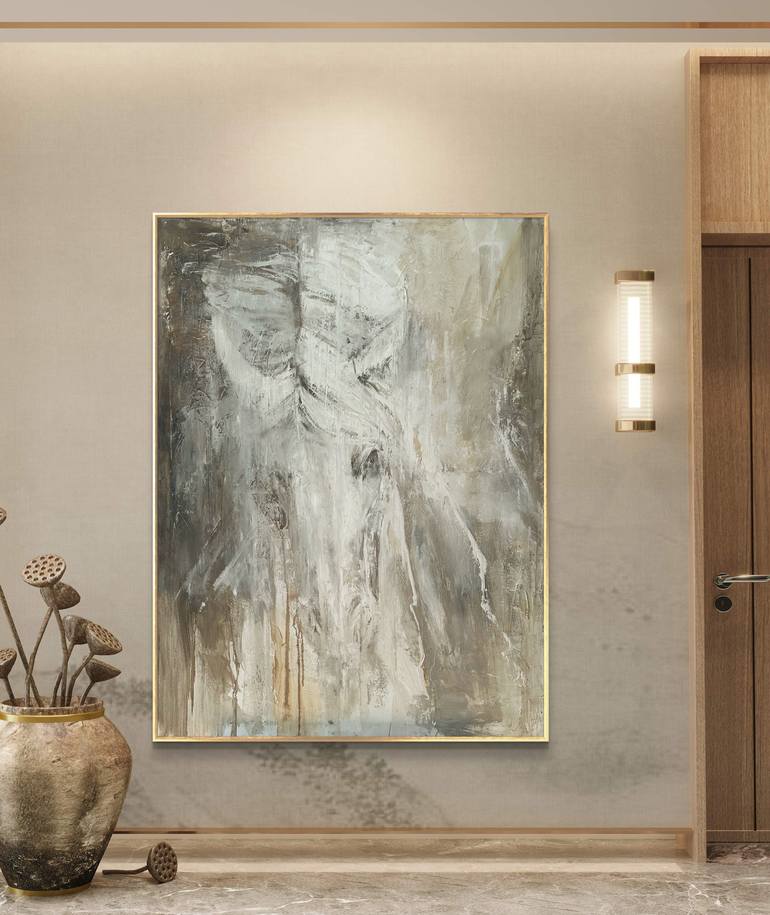 Original Abstract Expressionism Abstract Painting by Daryna Ivashchenko