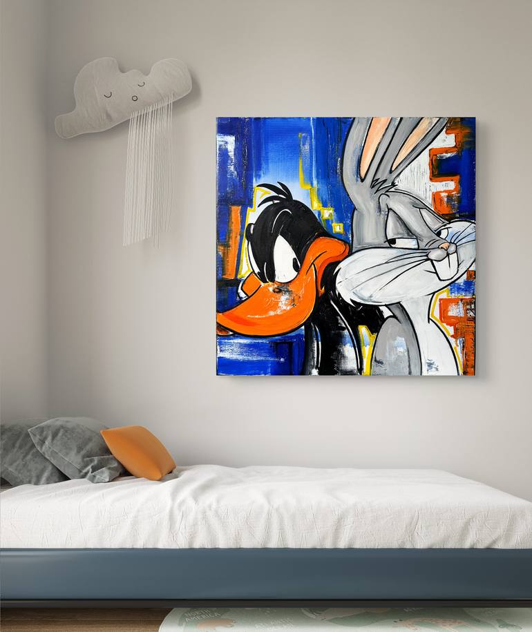 Original Contemporary Abstract Painting by Daryna Ivashchenko