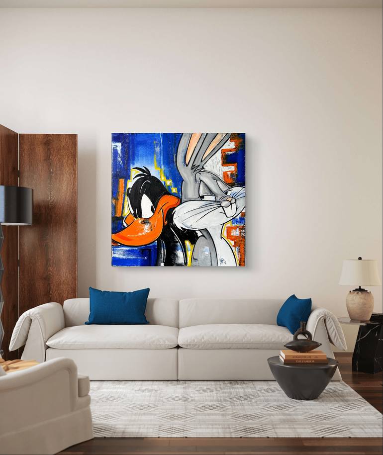 Original Contemporary Abstract Painting by Daryna Ivashchenko