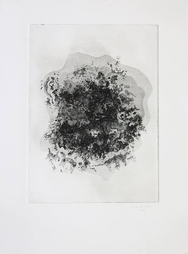 Glacier Shift 8 - Limited Edition of 1 Printmaking by Elize de Beer ...