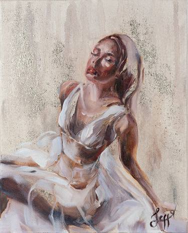 Sexy Bride Painting Original Art "Desirable" thumb