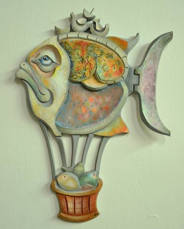 Original Fish Sculpture by Kaloyan Minchev