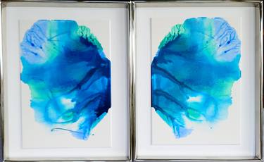 Original Abstract Paintings by Dr Petra Dippold-Goetz