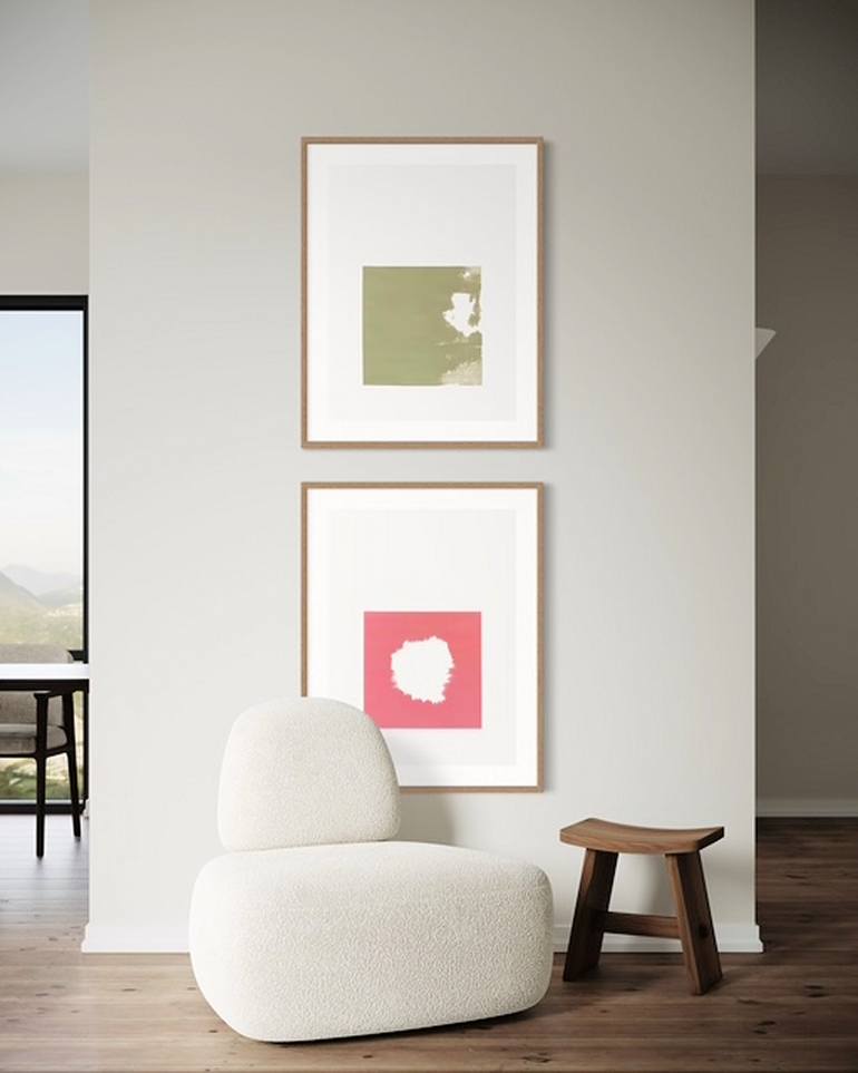 Original Minimalism Abstract Painting by Peter Valcarcel